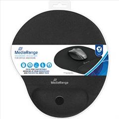 MediaRange Mouse Pad With Wrist Support Black (MROS250)