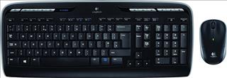Logitech MK330  Set Wireless Keyboard-Mouse (GR) Black (920-003970)