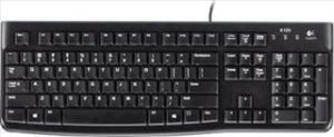 Logitech+K120+Keyboard+Wired+GR+Black