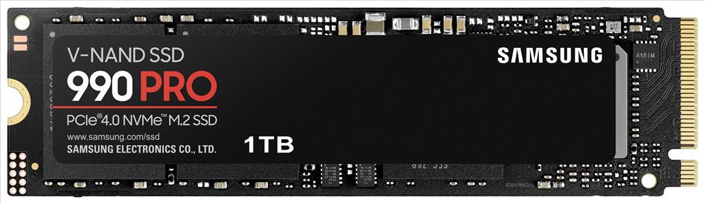 Samsung 990 Pro SSD 1TB M.2 NVMe PCI Express 4.0 (MZ-V9P1T0BW)