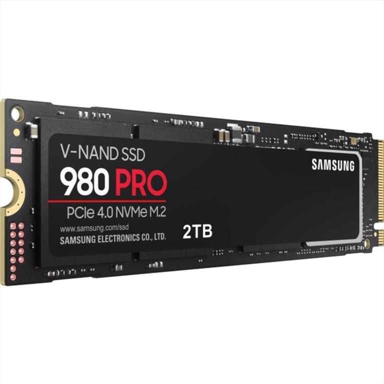 Samsung 980 Pro SSD 2TB M.2 NVMe PCI Express 4.0 (MZ-V8P2T0BW)