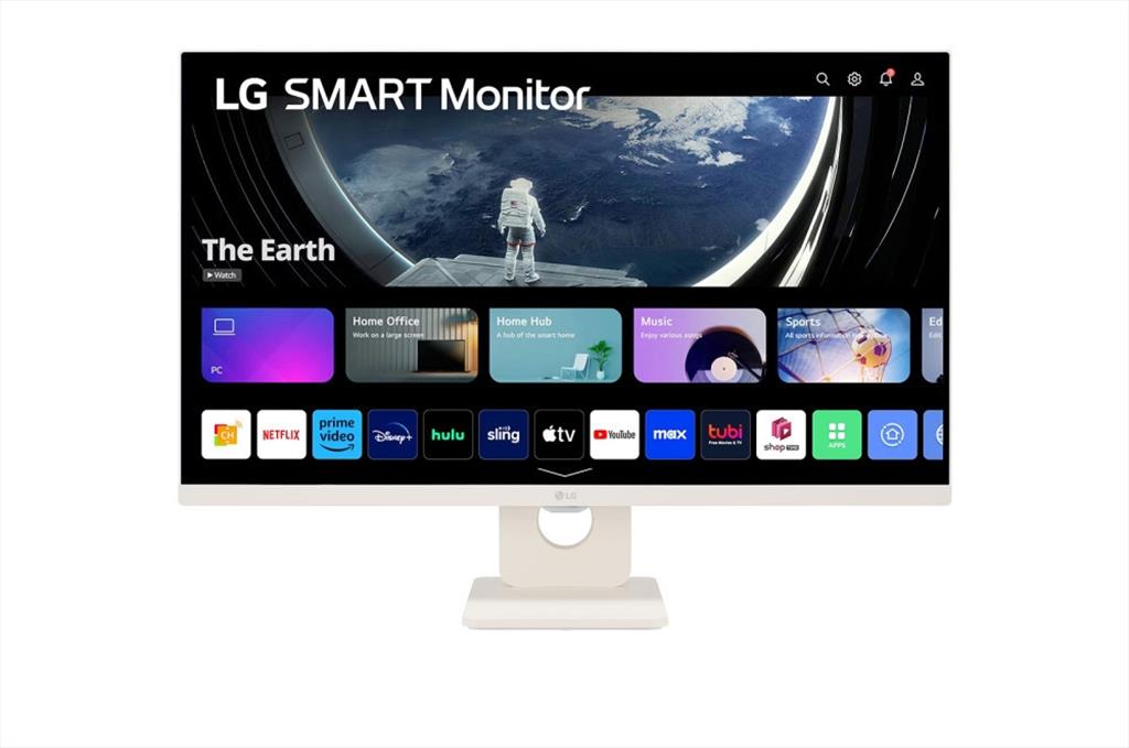 LG 27SR50F-W IPS Smart Monitor 27" FHD 1920x1080