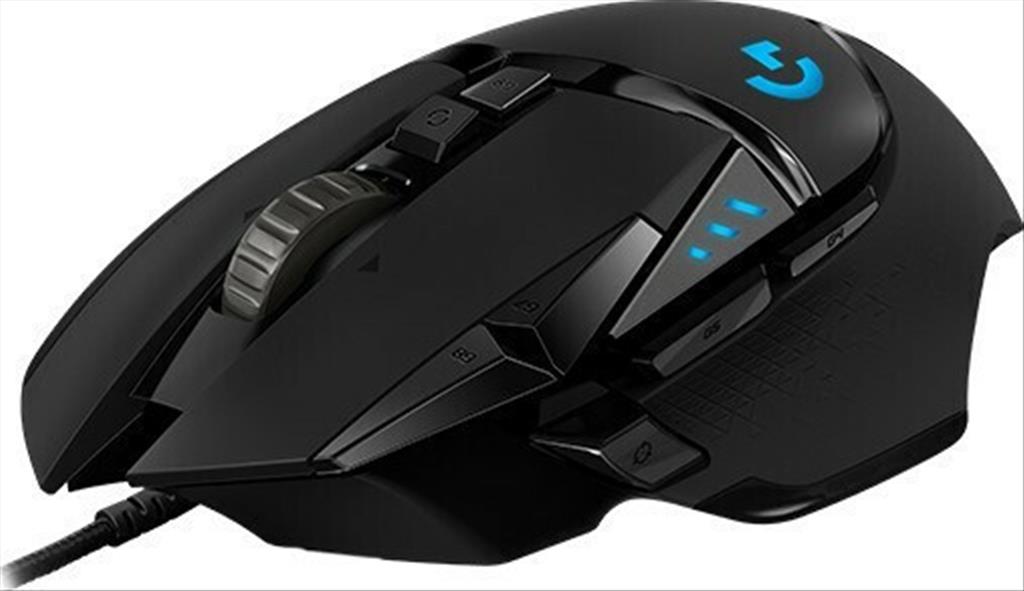 Logitech G502 Hero Gaming Mouse 16000 DPI black (910-005471)