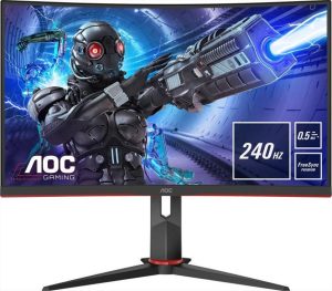 AOC+C27G2ZE+VA+Curved+Gaming+Monitor+27%22+FHD+1920x1080+240Hz