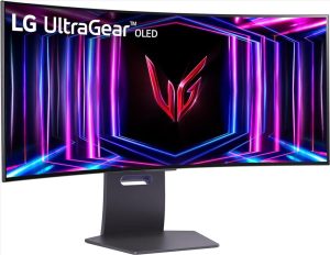 LG+34GS95QE-B+UltraGear+Ultrawide+OLED+HDR+Curved+Gaming+Monitor+34%22+QHD+3440x1440+240Hz