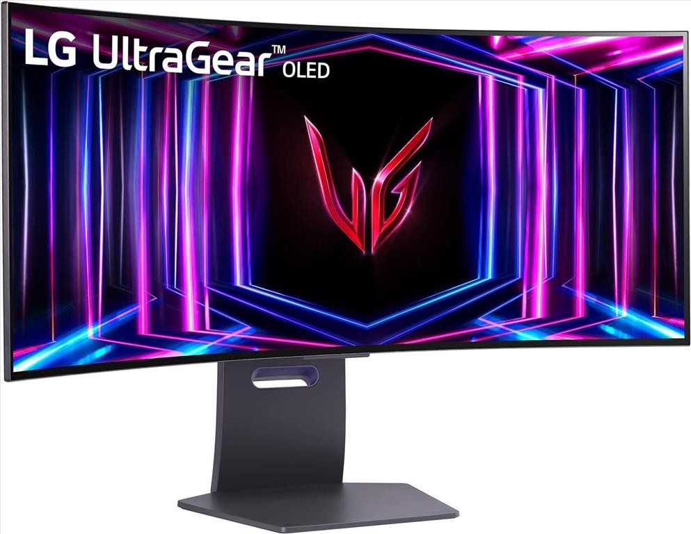 LG 34GS95QE-B UltraGear Ultrawide OLED HDR Curved Gaming Monitor 34" QHD 3440x1440 240Hz