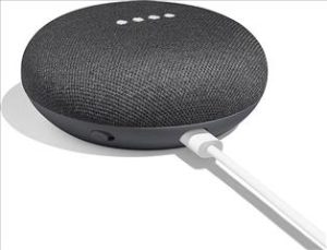 Google+Nest+Mini+%282nd+Gen%29+Smart+Assistant+Charcoal+with+speaker+EU+%28GA00781%29