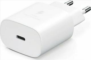 Samsung USB-C Adapter White Fast Travel Charger 25W Bulk (TA800NW)