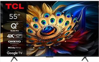 TCL Smart Τηλεόραση 55" 4K UHD QLED 55C61B HDR (2024)