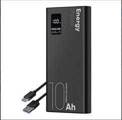 OBAL:ME EnergyPulse Powerbank 10000mAh 22.5W Black