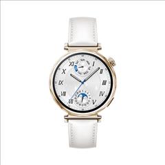 Huawei Watch GT 5 41mm White Leather Strap (Δώρο Huawei Freebuds 5i)